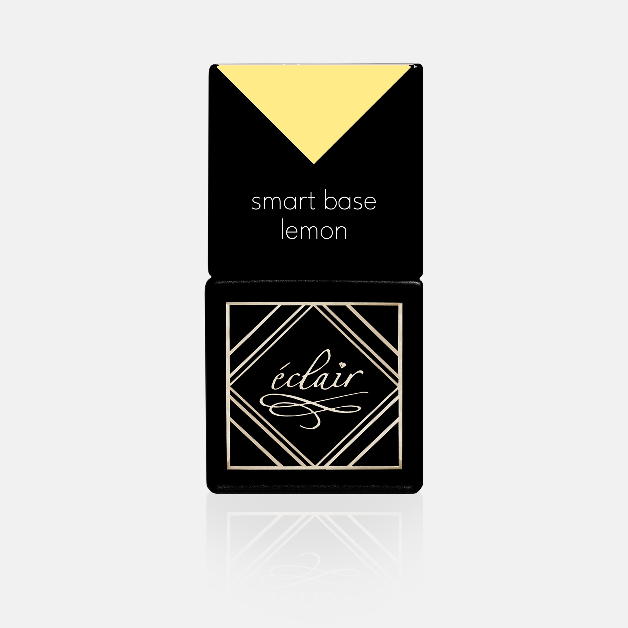 Eclair Nail Smart Base LEMON 7ml - żółta baza hybrydowa - świeża cytryna