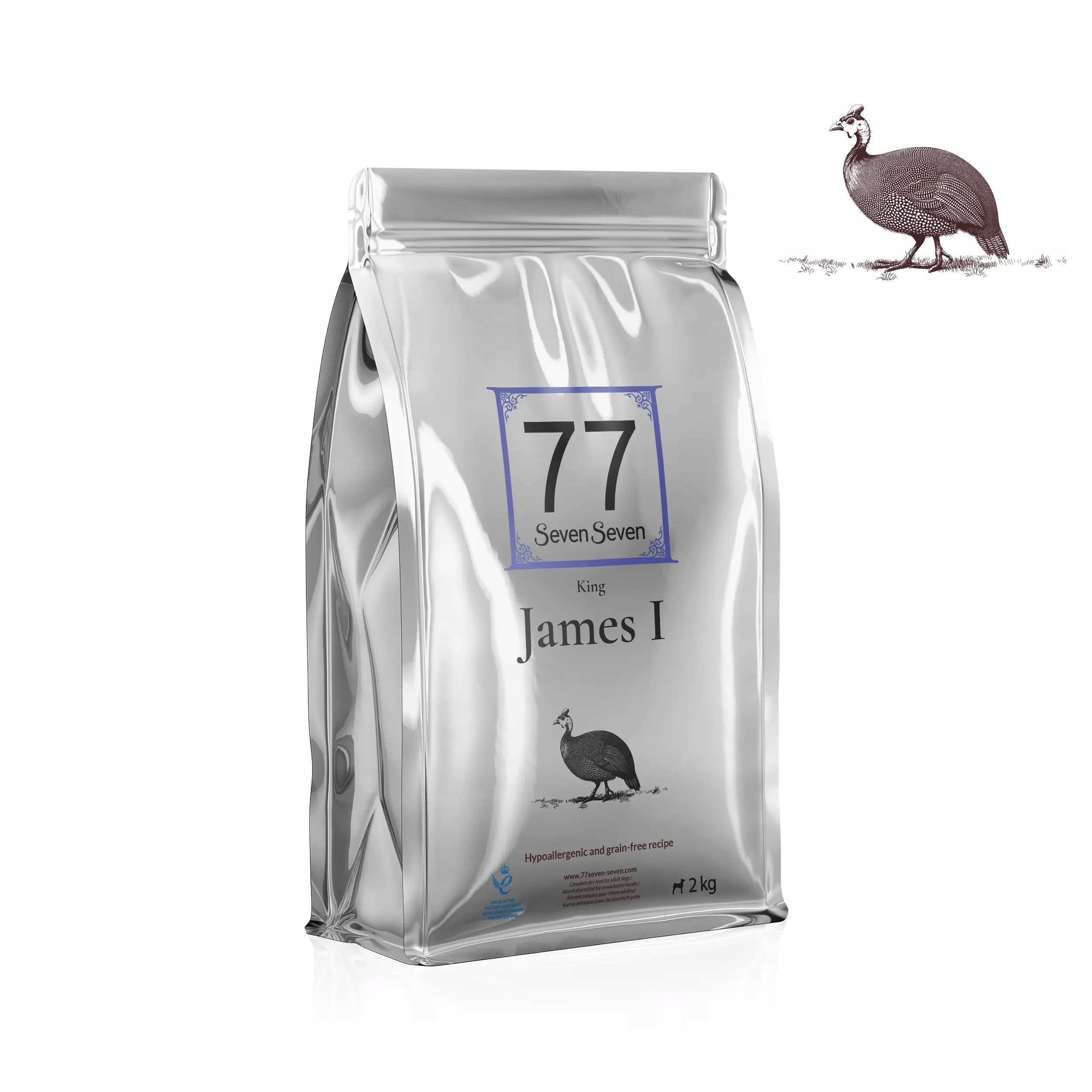 James I 2kg z perliczką 77 Petfood