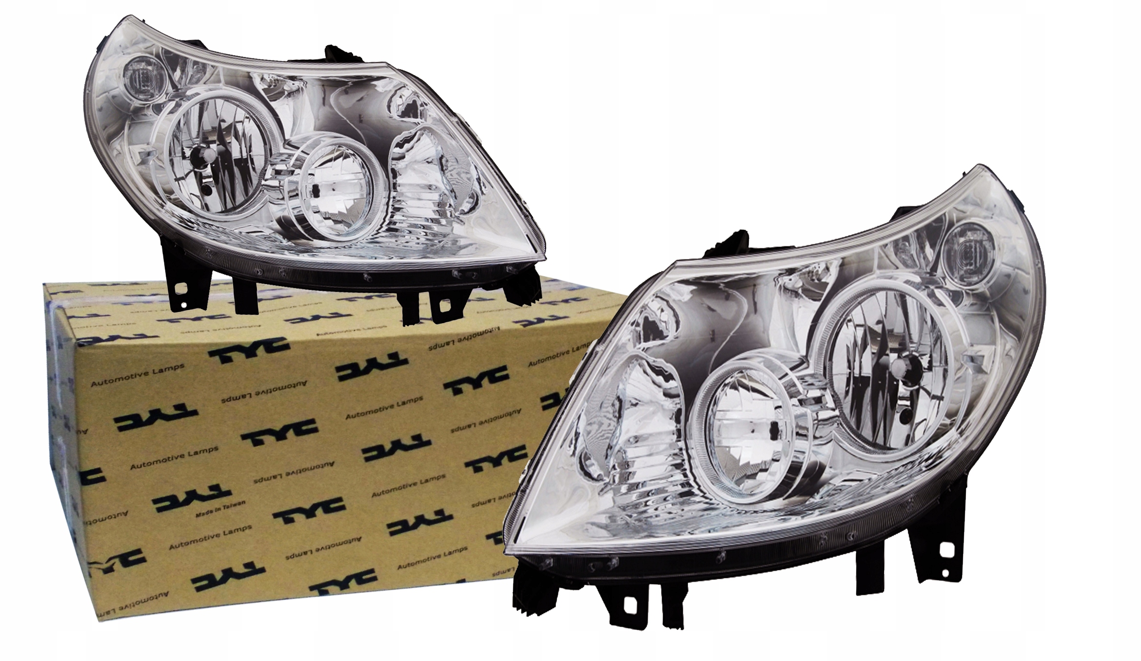 REFLEKTOR LAMPA PRZÓD DUCATO BOXER JUMPER 2006-TYC