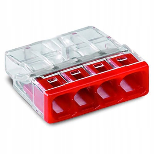 

Złączka instalacyjna 4x 2,5 mm szybkozłączka Wago