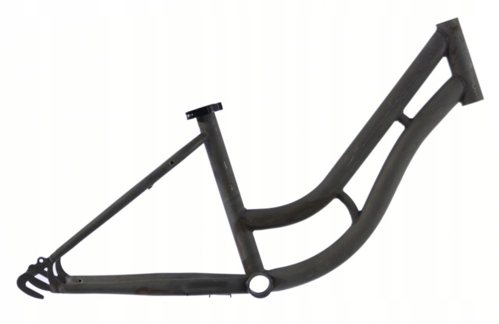Rama rowerowa dla kół 20'' wielkość 12" surowa do lakierowania i uzbrojenia