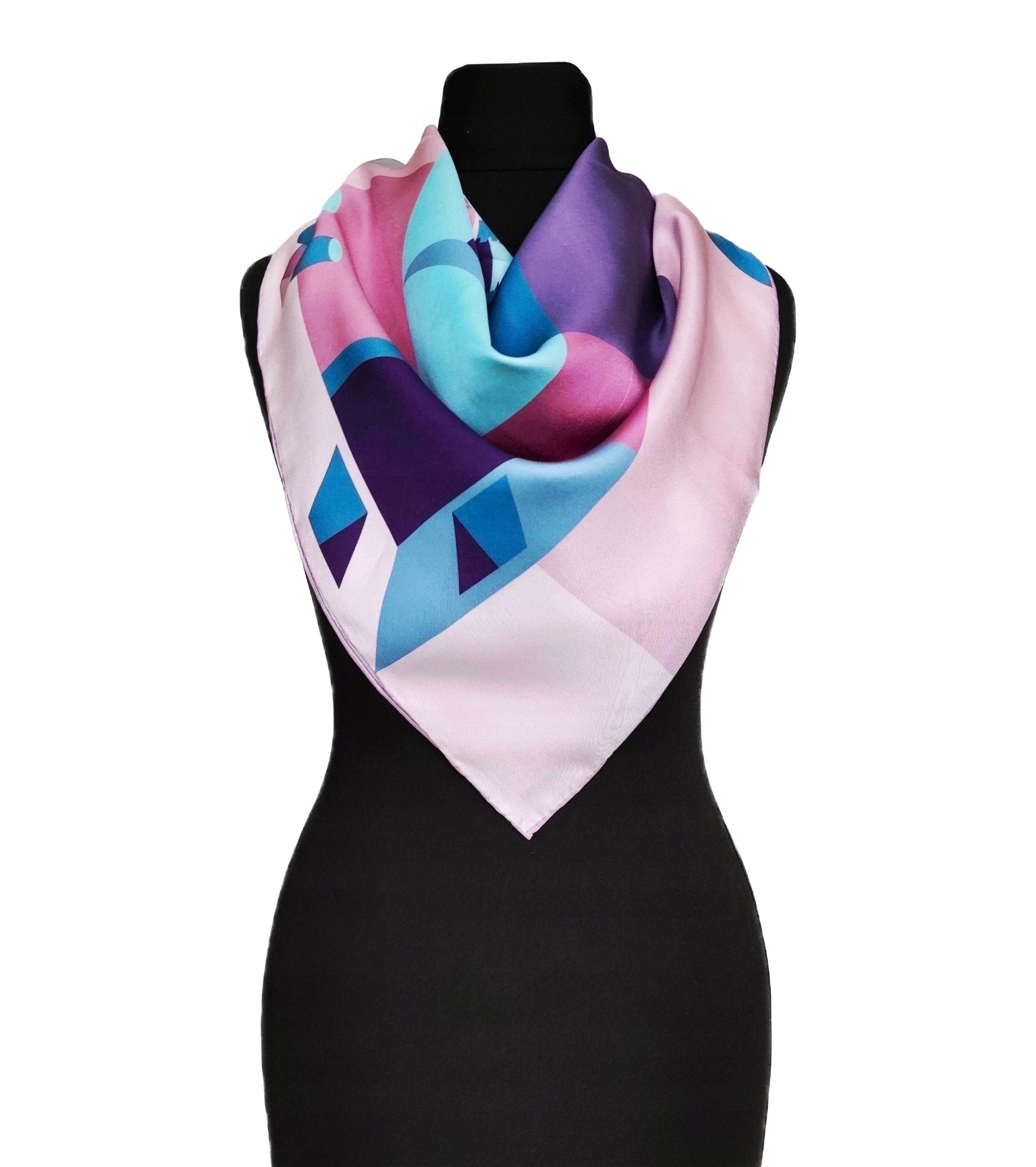 Hedvábný Šátek 100% Přírodní Morušový Hedvábí, Prémiová Kvalita+