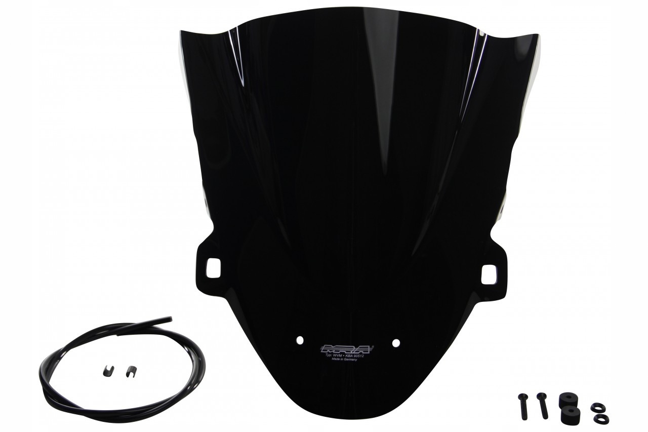 Szyba motocyklowa MRA HONDA CBR 600 F PC 41 2011-, forma R, czarna