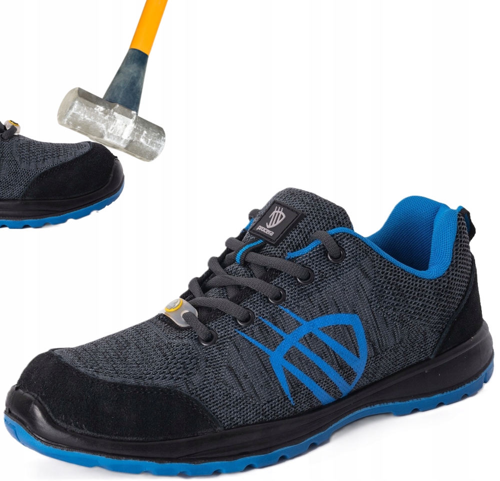 Oddychające buty Półbuty Robocze męskie Antyelektrostatyczne z Podnoskiem