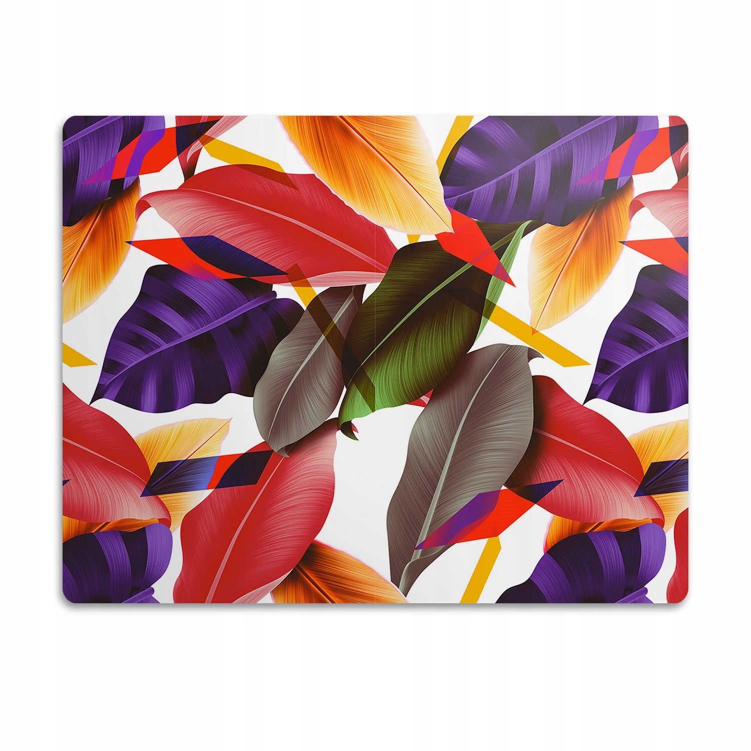 Pro kočky podložka pod záchod Barevné listy 90x60 cm