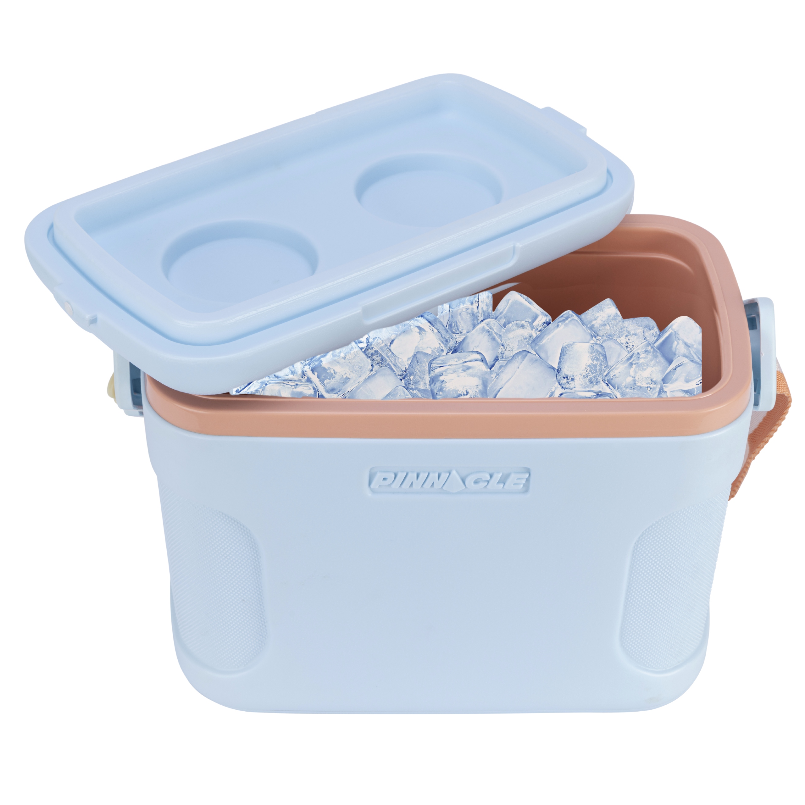 Malá turistická lednička 8L Modrá Pinnacle na piknik Chladicí Vložka