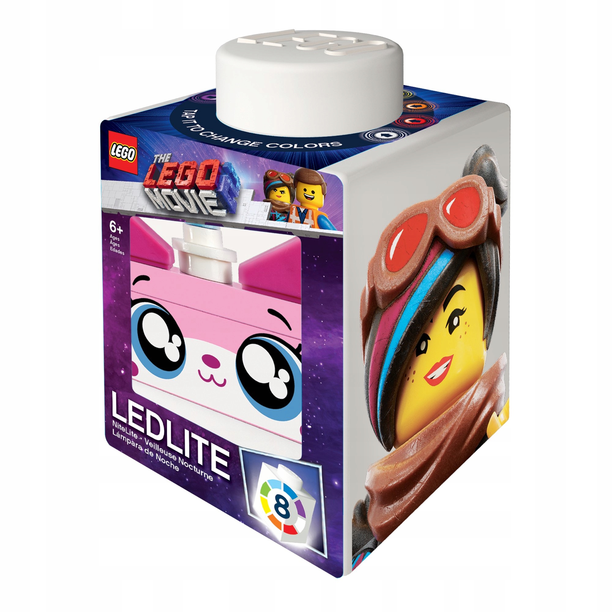 Lego lampka silikonowa Led dla dziewczynki