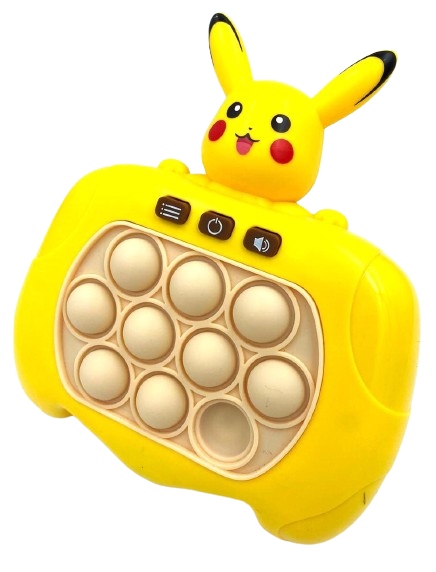 GRA POP IT PIKACHU ZRĘCZNOŚCIOWA INTERAKTYWNA Wiek dziecka 3 lata +