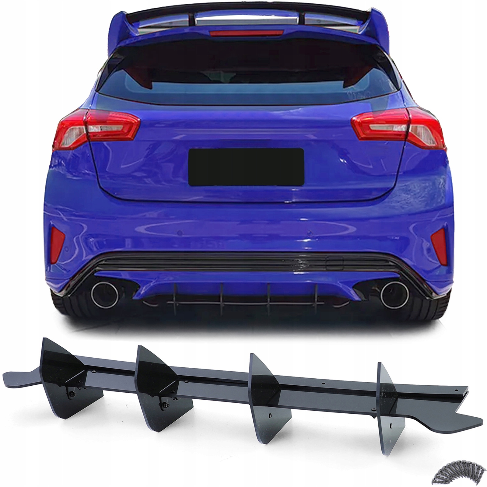 DYFUZOR SPOILER FORD FOCUS 4 ST 19+