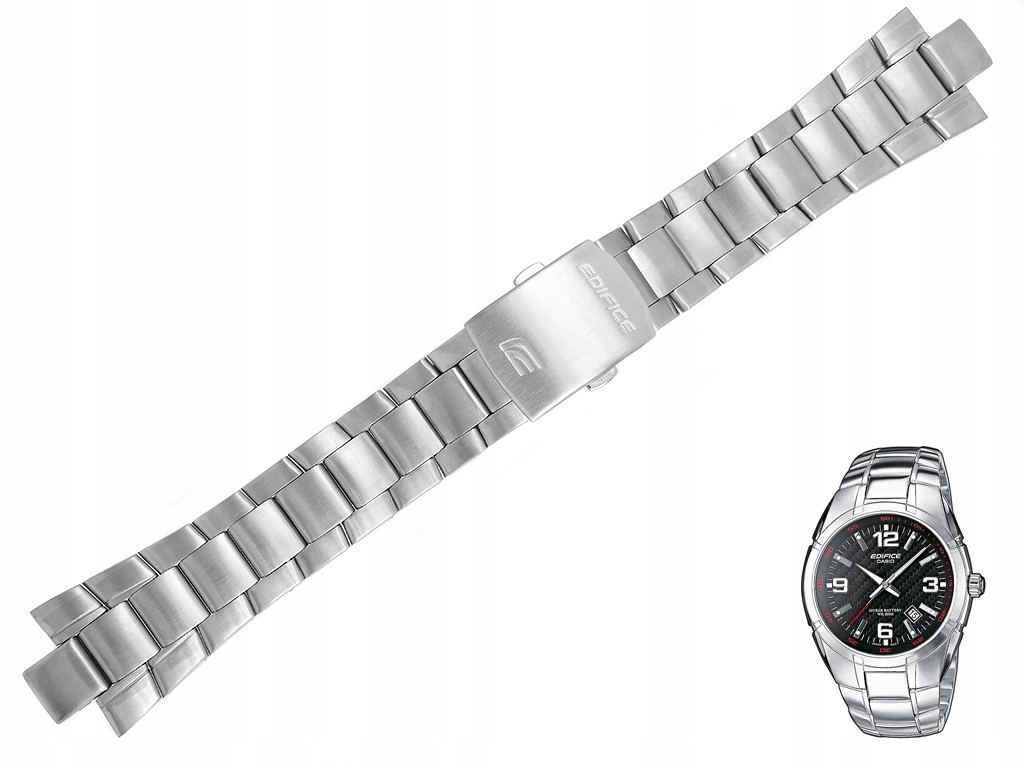 Originální Náramek Casio EF-125 EF-125D Ocelový