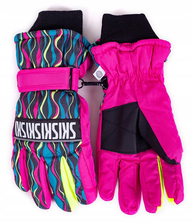 

YoClub Rękawiczki Zimowe Narciarskie dłoń 16 cm