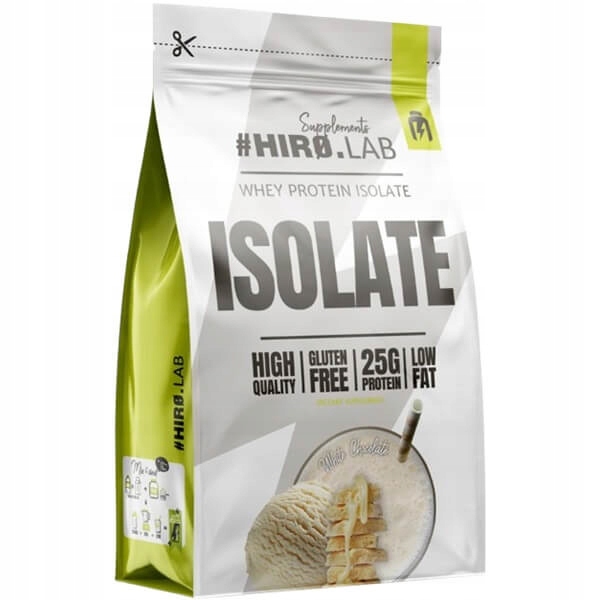 Hiro.lab Whey Protein Isolate proteinový izolát Wpi 700 g bílá čokoláda