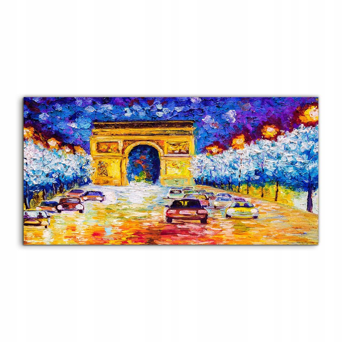 

Fotoobraz 120x60 na prezent Paryż Łuk Triumfalny