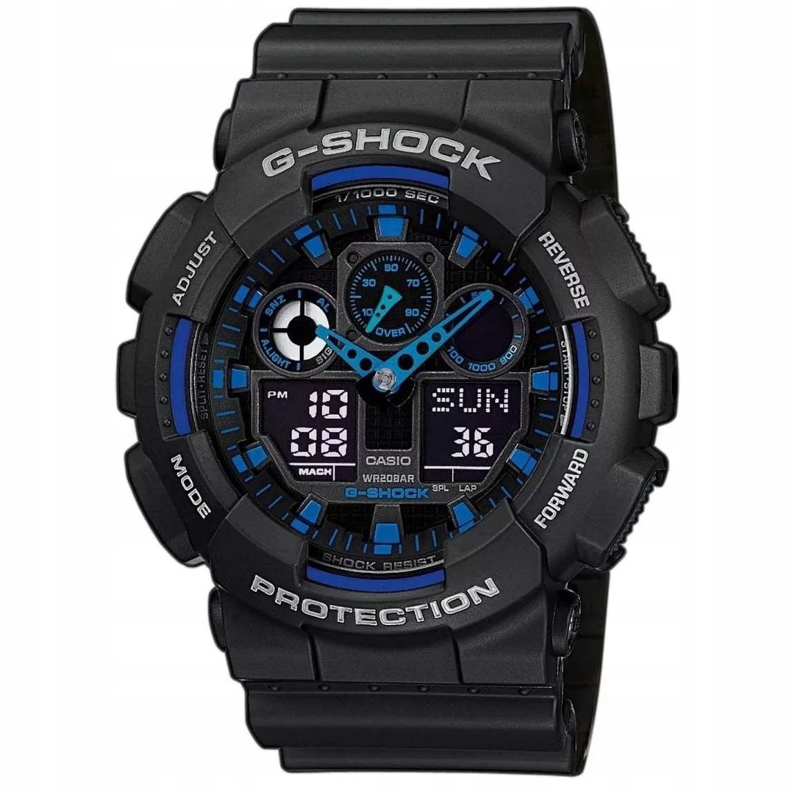 Hodinky Casio G-Shock GA-100-1A2ER 20BAR