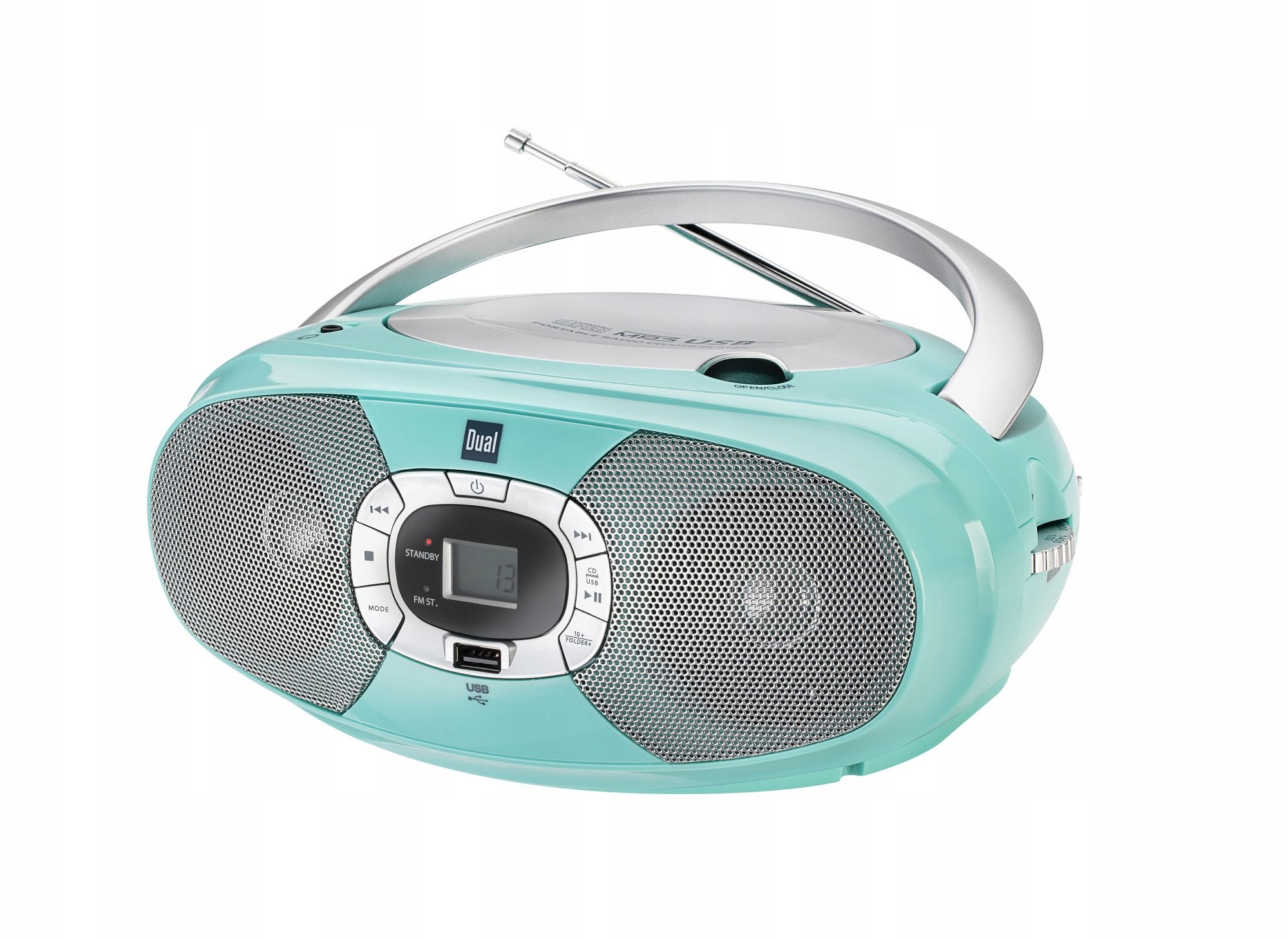 15# БУМБОКС РАДИО FM CD MP3 USB WYJŚCIE SŁUCHAWK.