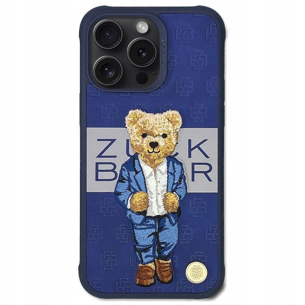 Zuck Bear pouzdro Paris Gentleman pro Iphone 15 Pro Max Suit