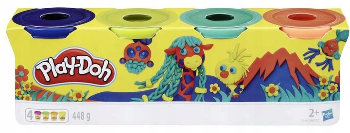 

Play Doh E4867 Ciastolina 4 Tuby 4