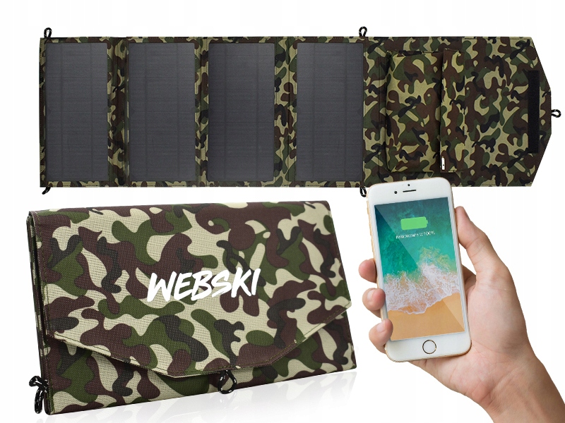 

Ładowarka Mata Solarna Panel Słoneczny Do Telefonu