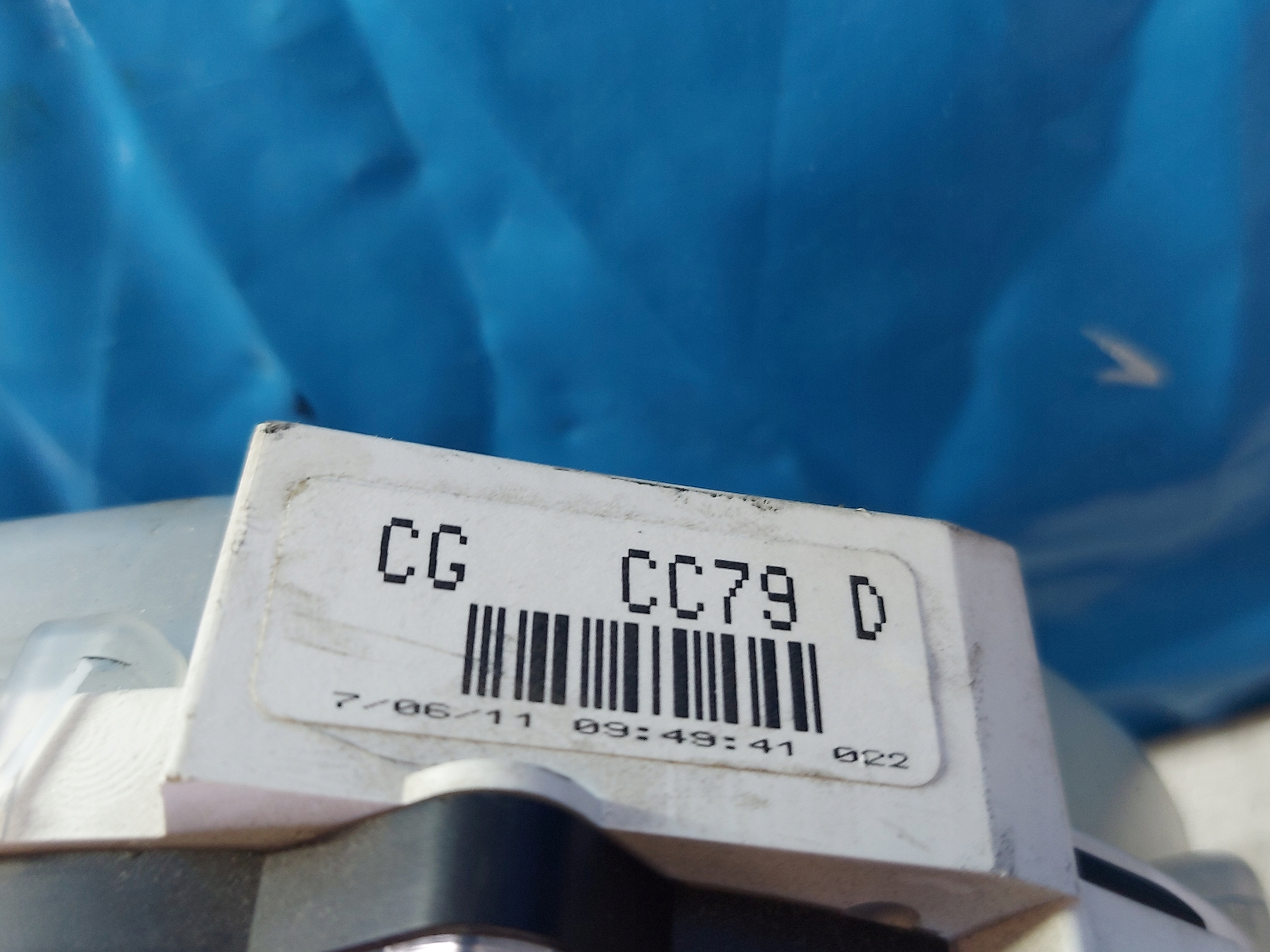 dials clock MAZDA 5 2.2 D CGCC79D