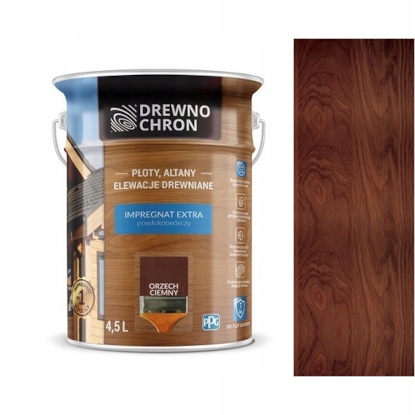 

Drewnochron Impregnat Extra 4,5L Orzech Ciemny