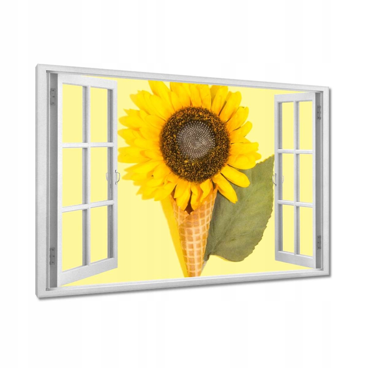 Obrazy 120x80 Slunečnicová láska Led