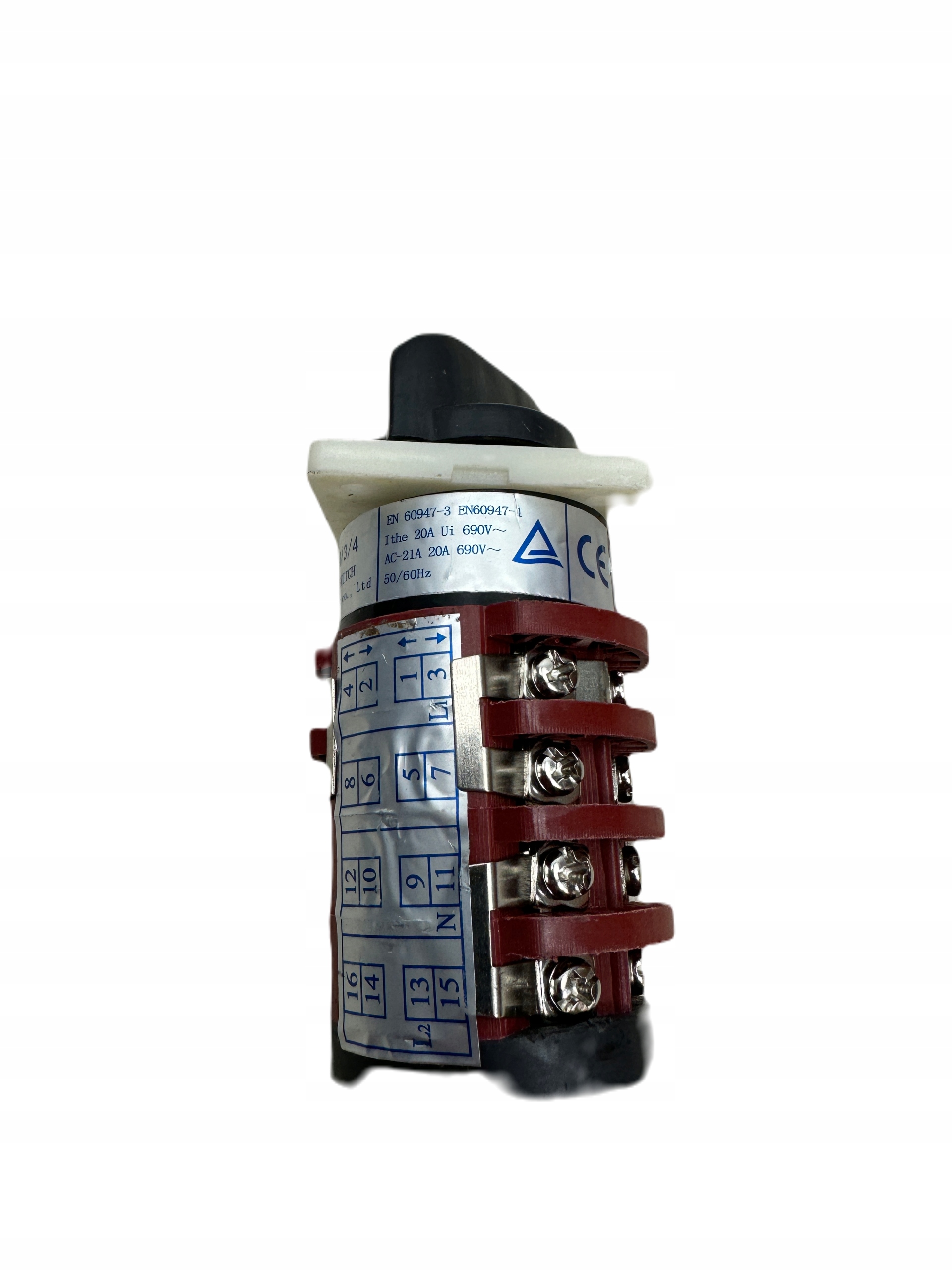 Przełącznik prądu spawania 6 Zakresów migomat spawarka HZ8B-20/3/4