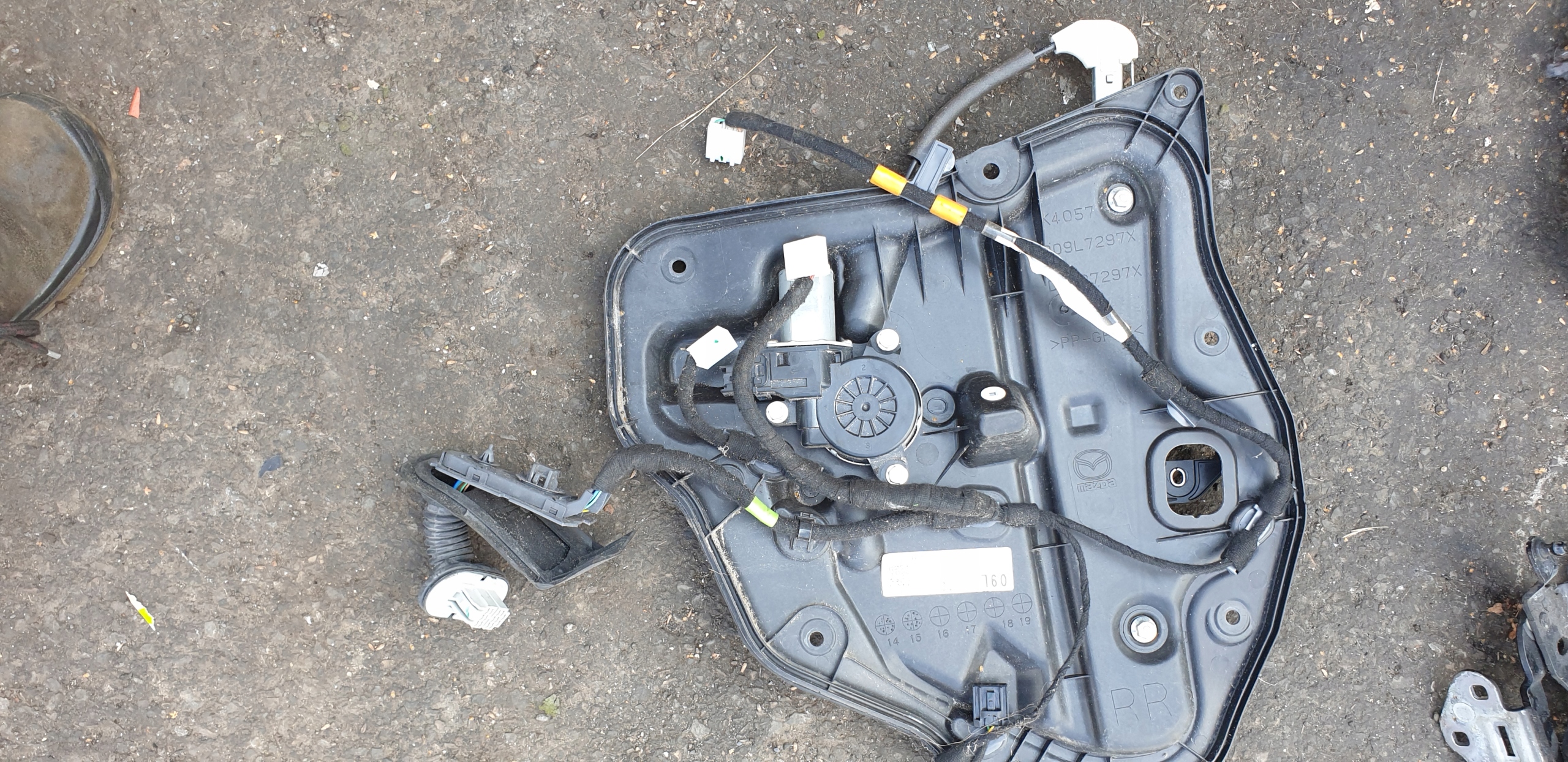 bundle wiring door right rear part MAZDA CX-3 OE EU
