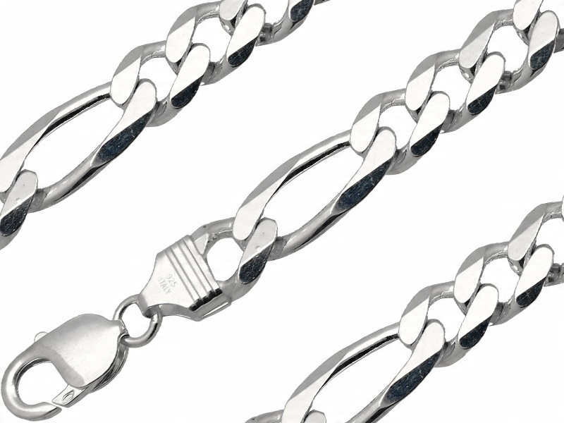 

Łańcuszek Srebrny Figaro 55CM 11,0MM SREBRO925
