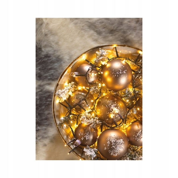 Lampki 360 led z programatorem ciepły biały 27m Kod producenta 454