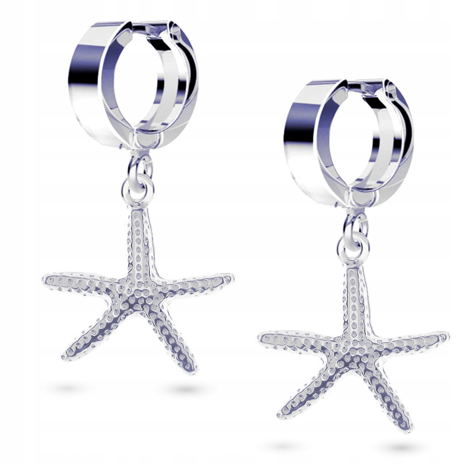 Hvězdice Hvězdy Stříbrné náušnice pouta stříbro 925