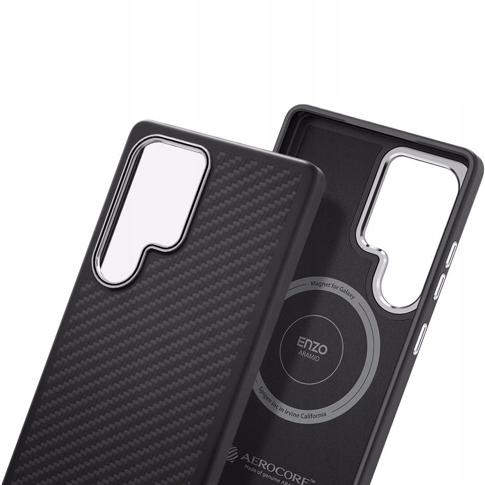 Pouzdro Spigen pro Galaxy S25 Ultra, odolné aramidové pouzdro, magnetický Qi2
