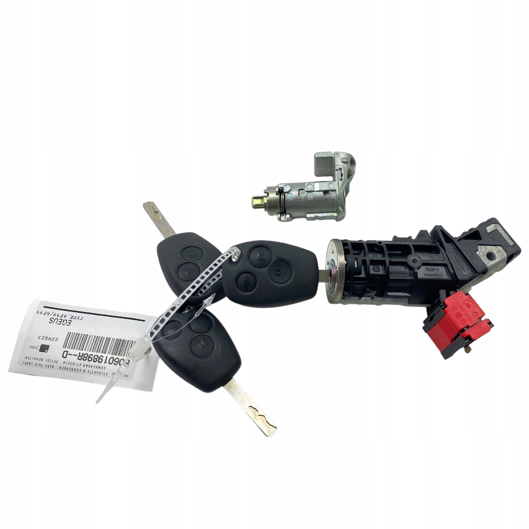 806019898R - Новый оригинальный замок зажигания 3 ключа Renault Master III