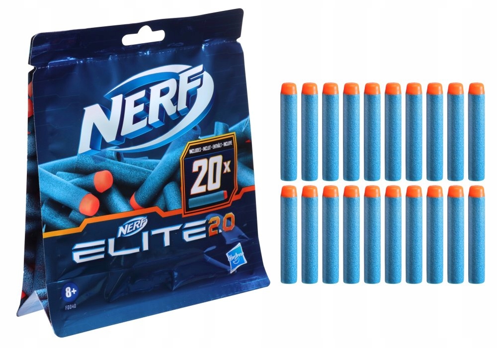 NERF ELITE 2.0 Strzałki do wyrzutni 20 sztuk Marka NERF