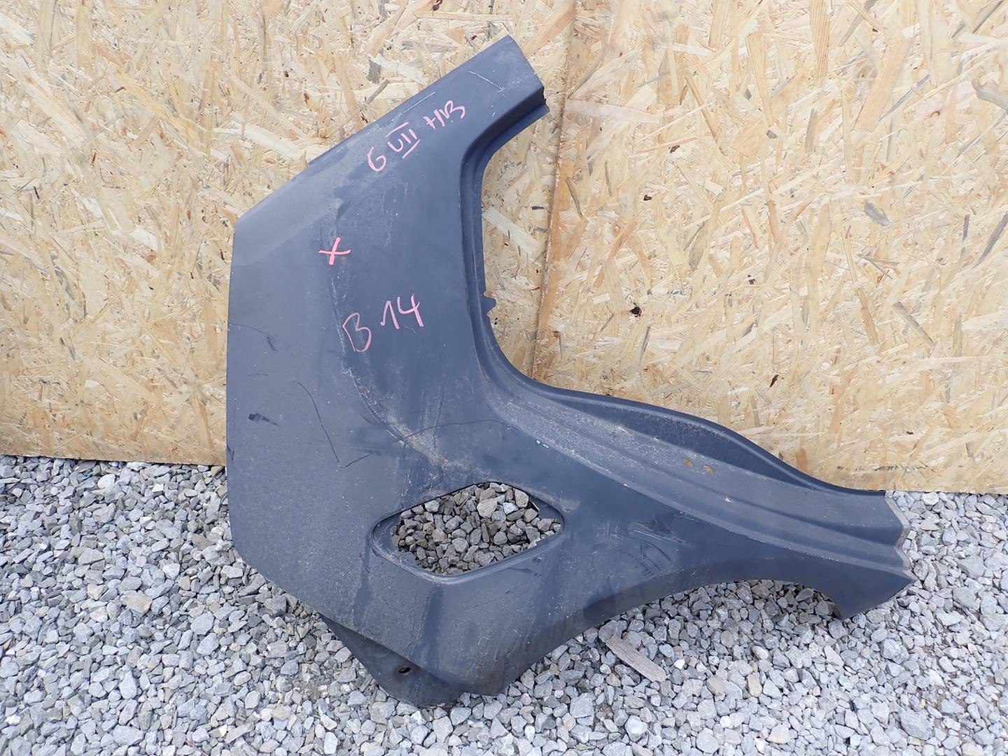 fender rear part rear right VW GOLF VII 2012- HB 5G