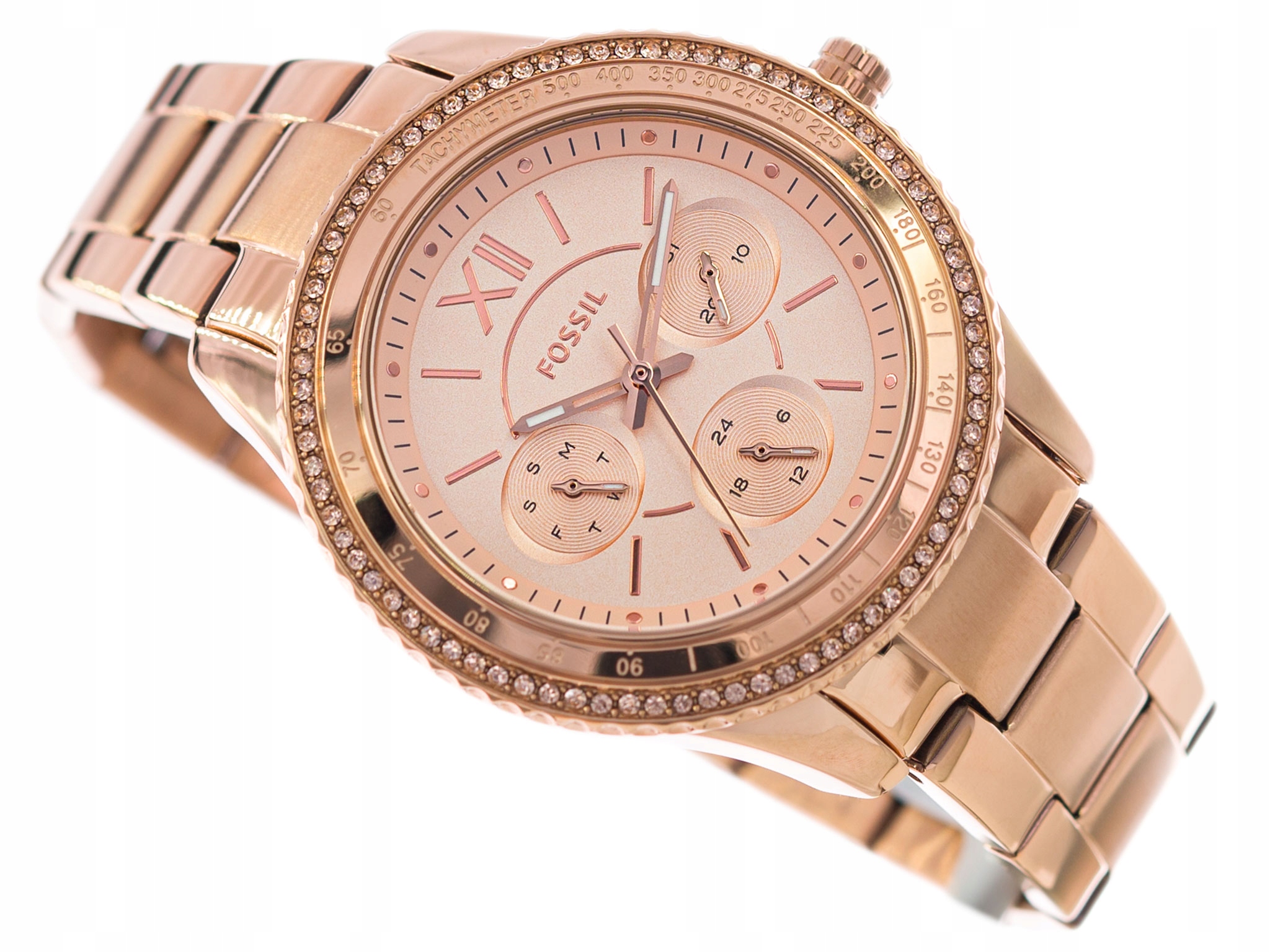 Dámské Hodinky Fossil ES5106 Stella Se Zirkony
