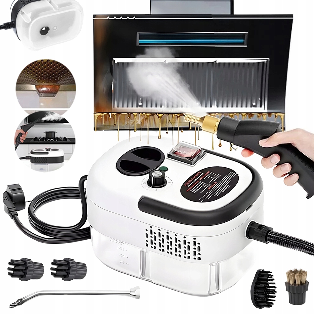 Ruční parní čistič 2500 W pro domácnost, přenosný parní čistič