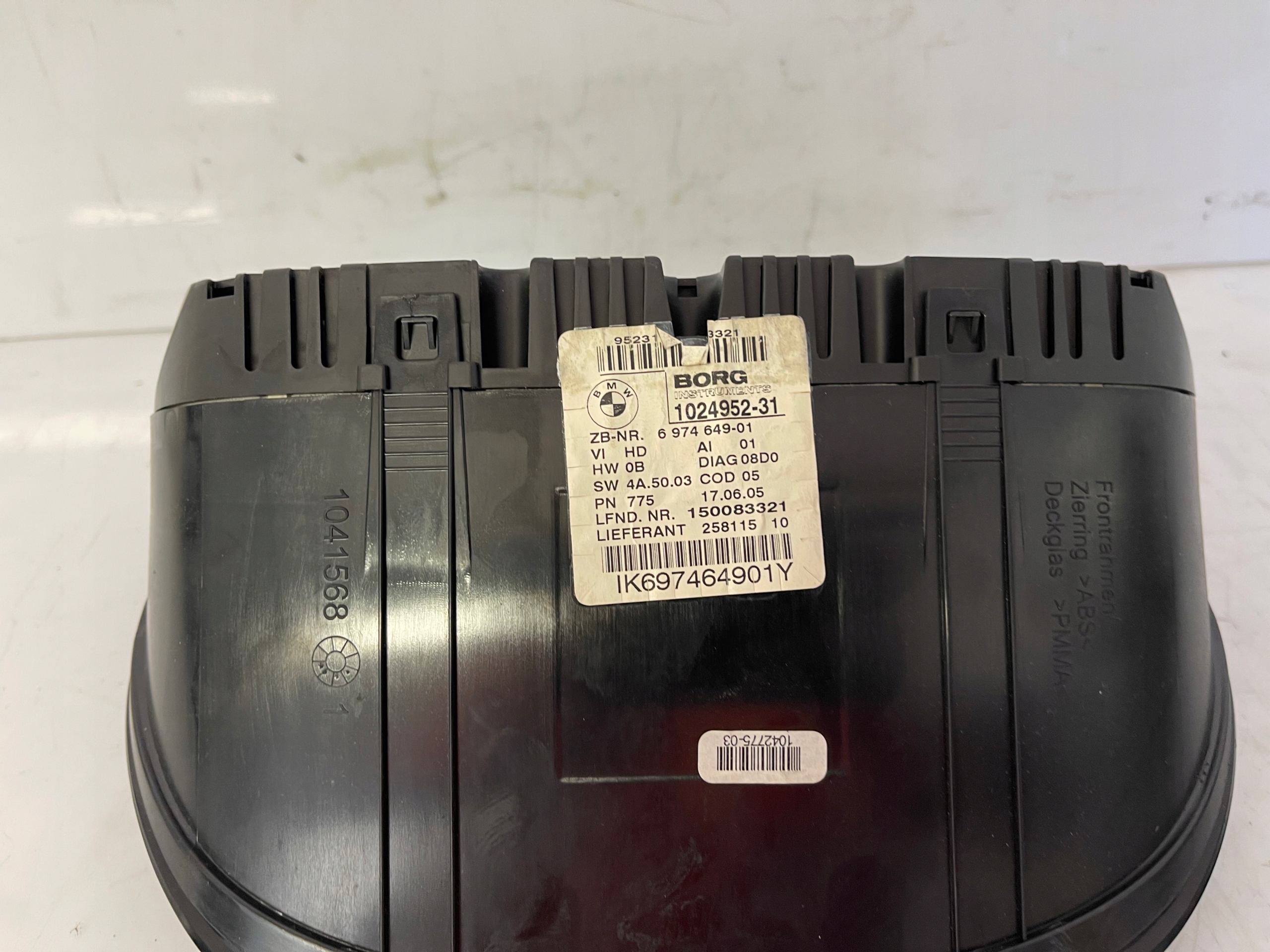 dials clock BMW 1 E87 2,0D EUROPA 6974649