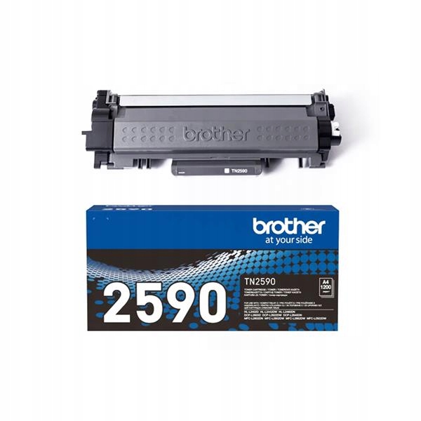 Originální černý toner Brother TN2590, TN-2590