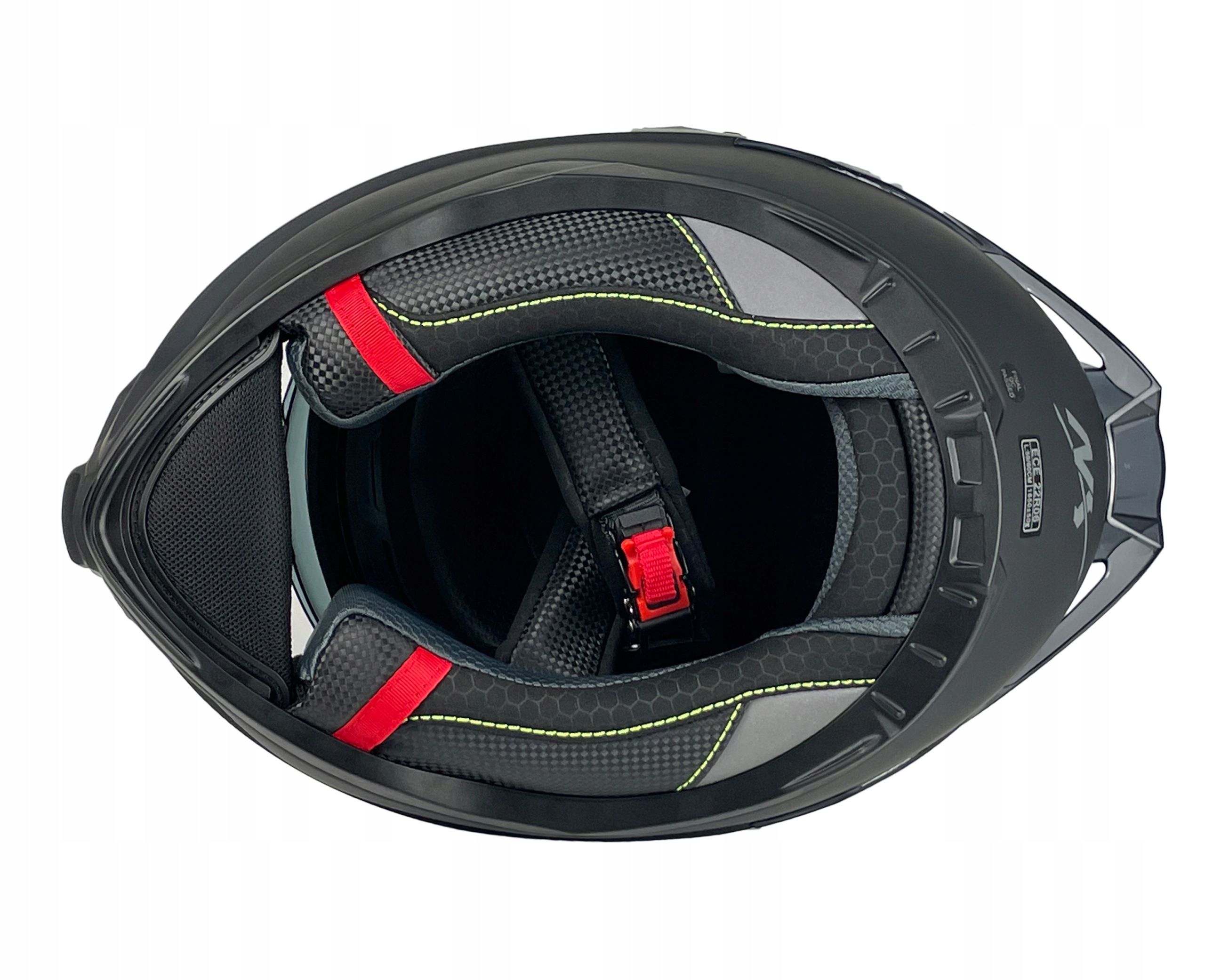 KASK MOTOCYKLOWY NX SPEED PINLOCK INTERKOM READY Z BLENDĄ r.L Waga produktu 1650 g