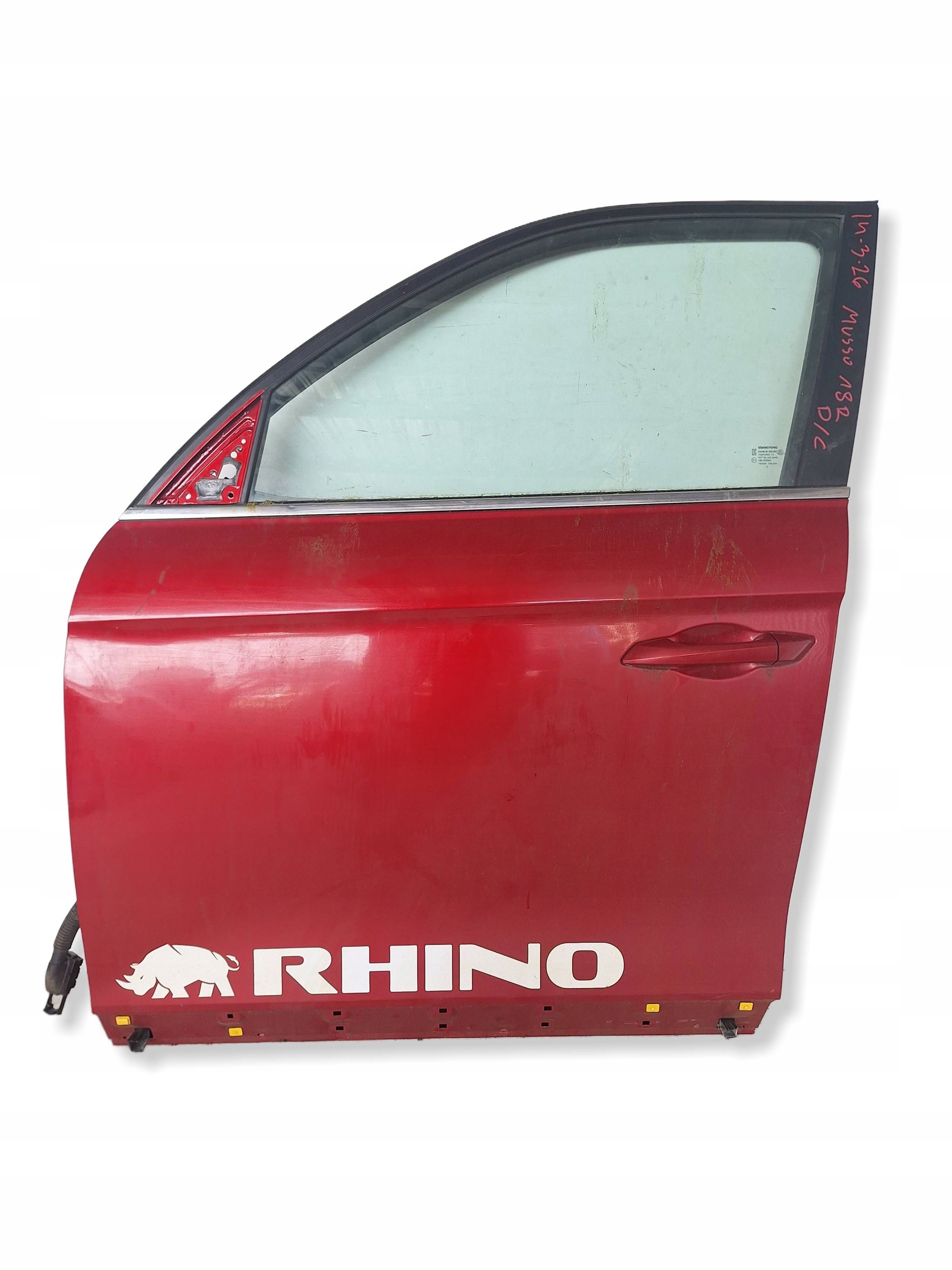 SSANGYONG MUSSO 18-22 door left front DOUBLE CAB
