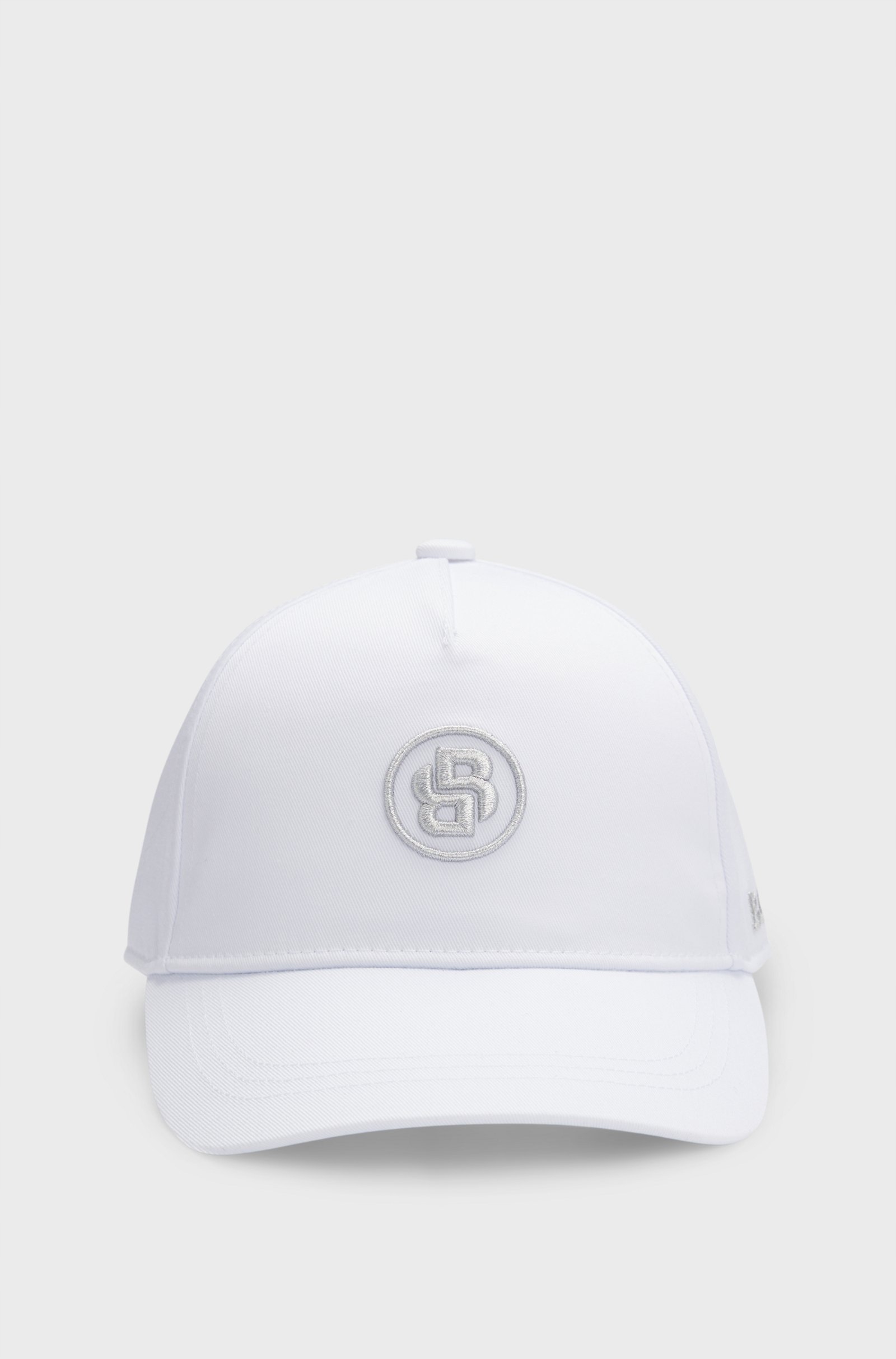 Boss Kšiltovka z diagonální tkaniny s monogramem Double B vel 54