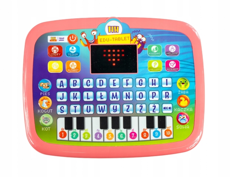 Interaktywne edukacyjny tablet ekran LED pianinko Rodzaj łamigłówki