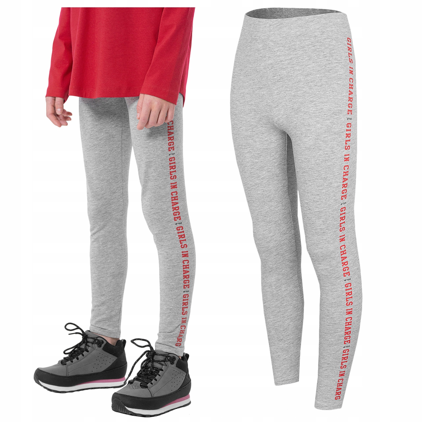 

Legginsy spodnie Dziecięce 4F Junior JLEG003 134