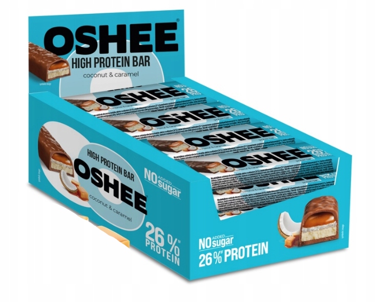 Oshee High Protein Bar 12X48g Coconut Caramel