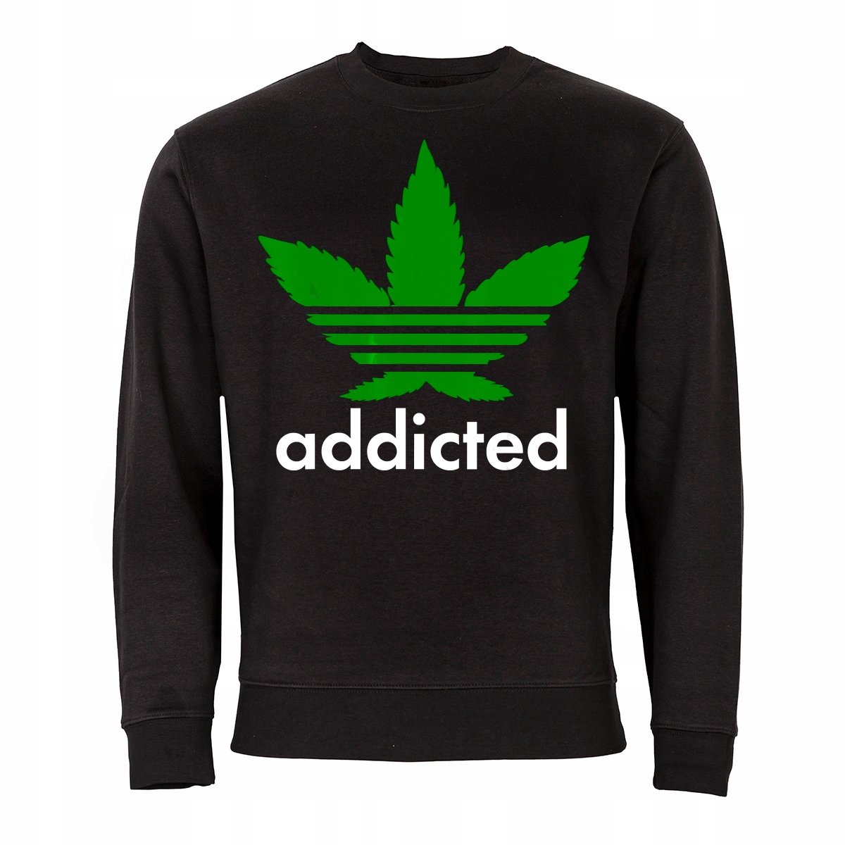 Mikina Marihuana Bylinná 420 Cannabis Addicted