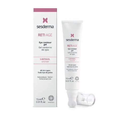 Sesderma Retiage Eye Contour Cream Przeciw Opuchnięciom I Cieniom Pod Oczy