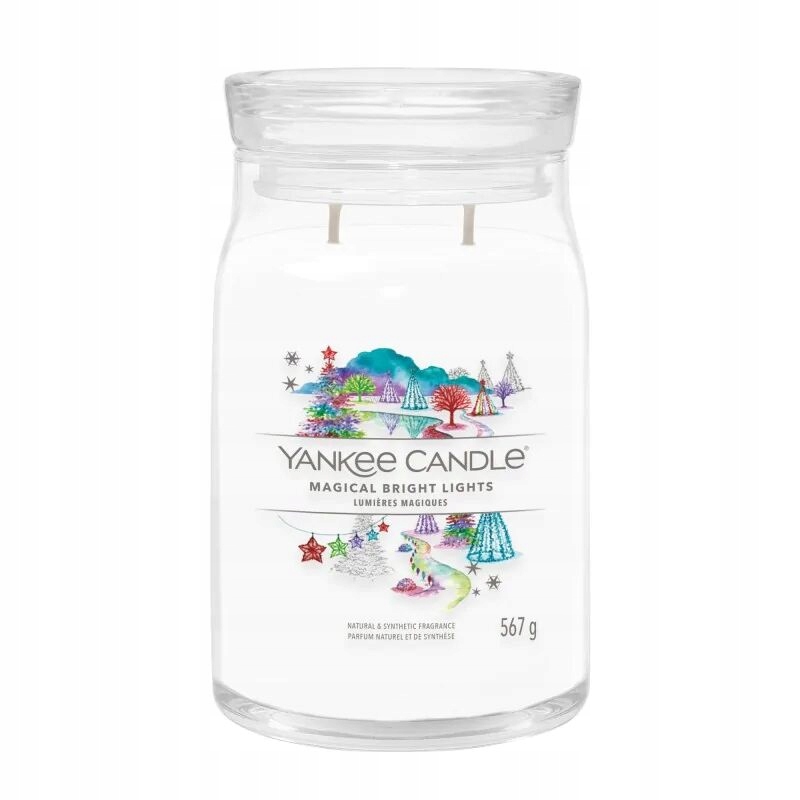 Yankee Candle Signature vonná svíčka velká Magical Bright Lights