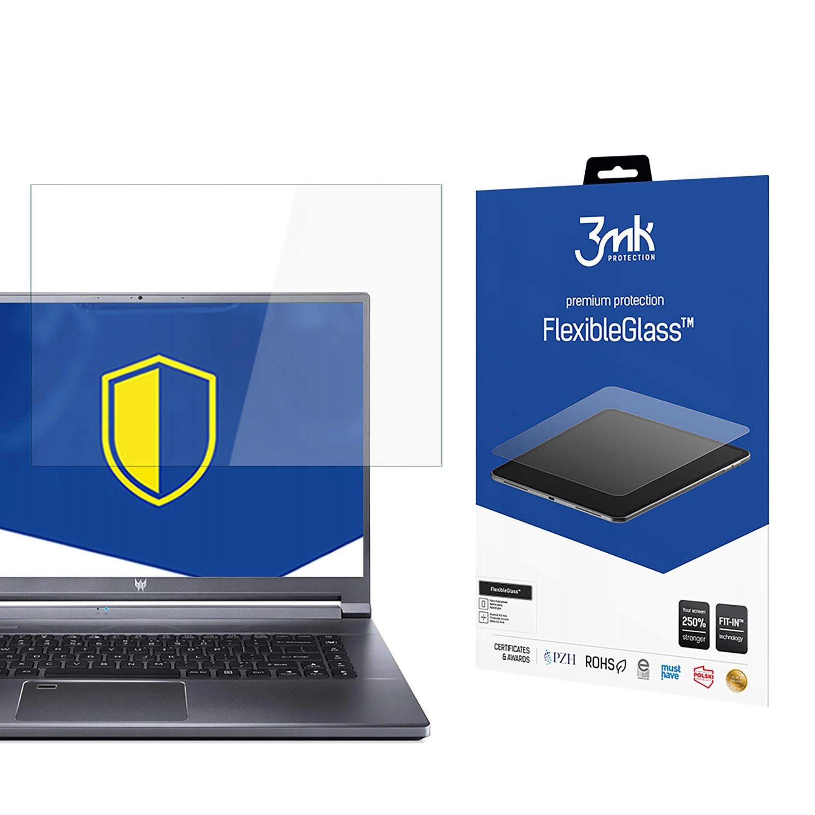 Hybridní Sklo pro Acer Predator Triton 500 Se 3mk FlexibleGlass