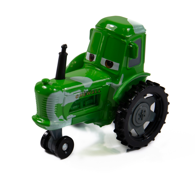 

Mattel Cars Auta Traktor Zielony 1:55 z Pl