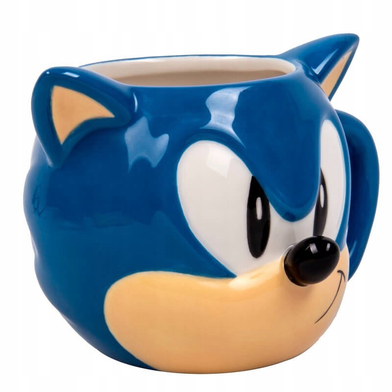 Sonic the Hedgehog Kubek 3D 250 ml + Puzzle 100 el Pojemność 250 ml